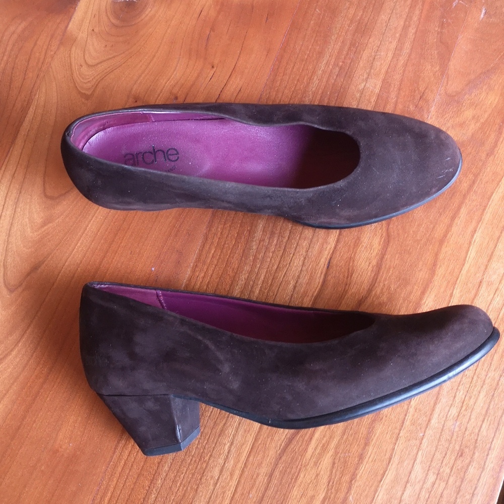 Arche suede pumps